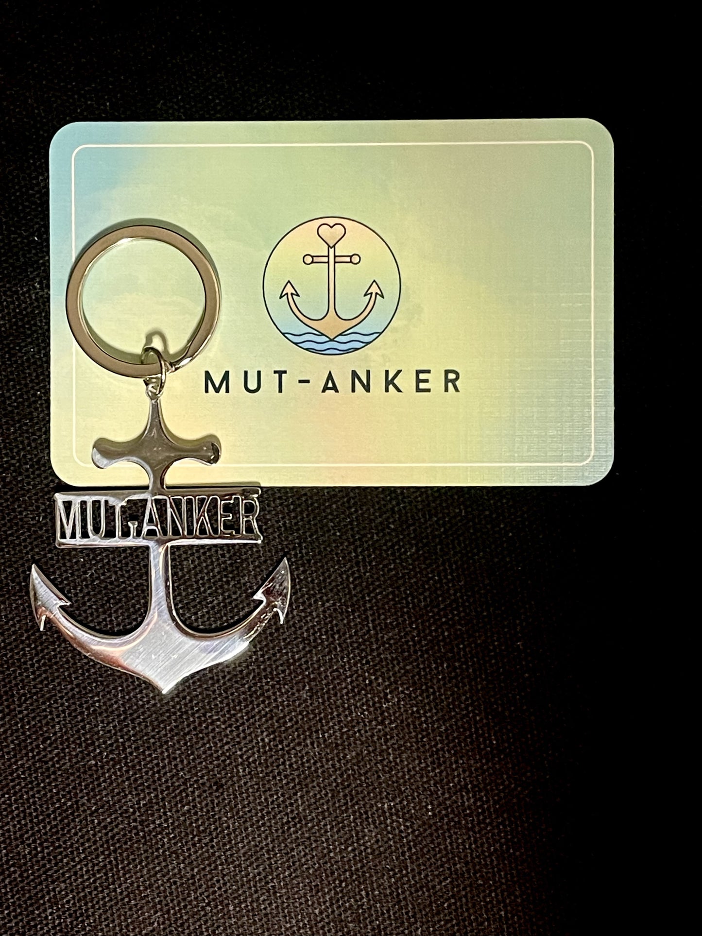 🛒 Mut-Anker Schlüsselanhänger – Dein tägliches Symbol für Stärke & Zuversicht