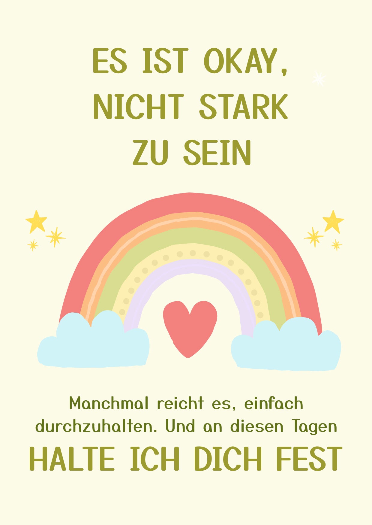 💌 Mutmach-Karten-Set – Worte, die begleiten Set 1