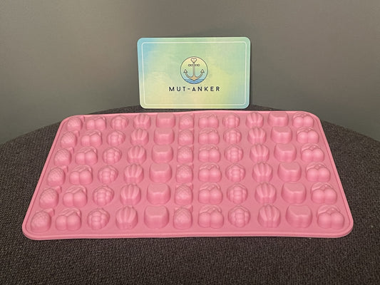 🧊 Silikon-Eiswürfelform mit Bärchen-Design – BPA-frei & vielseitig