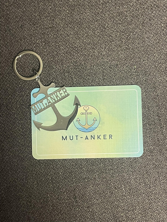 🛒 Mut-Anker Schlüsselanhänger – Dein tägliches Symbol für Stärke & Zuversicht