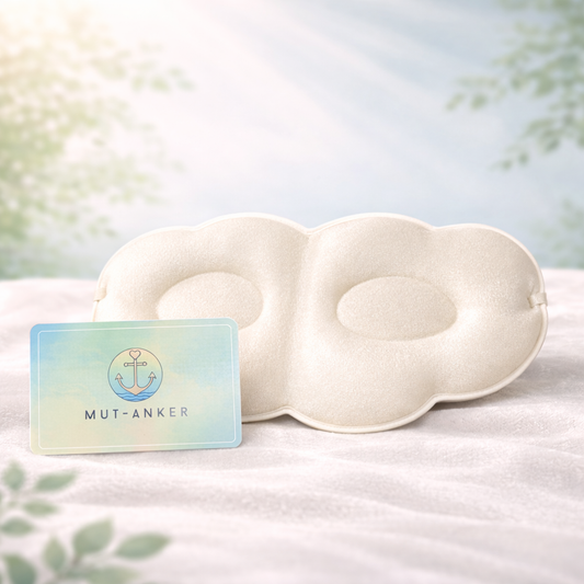 😴 3D-Schlafmaske in Wolkenform – Sanft, leicht & bequem