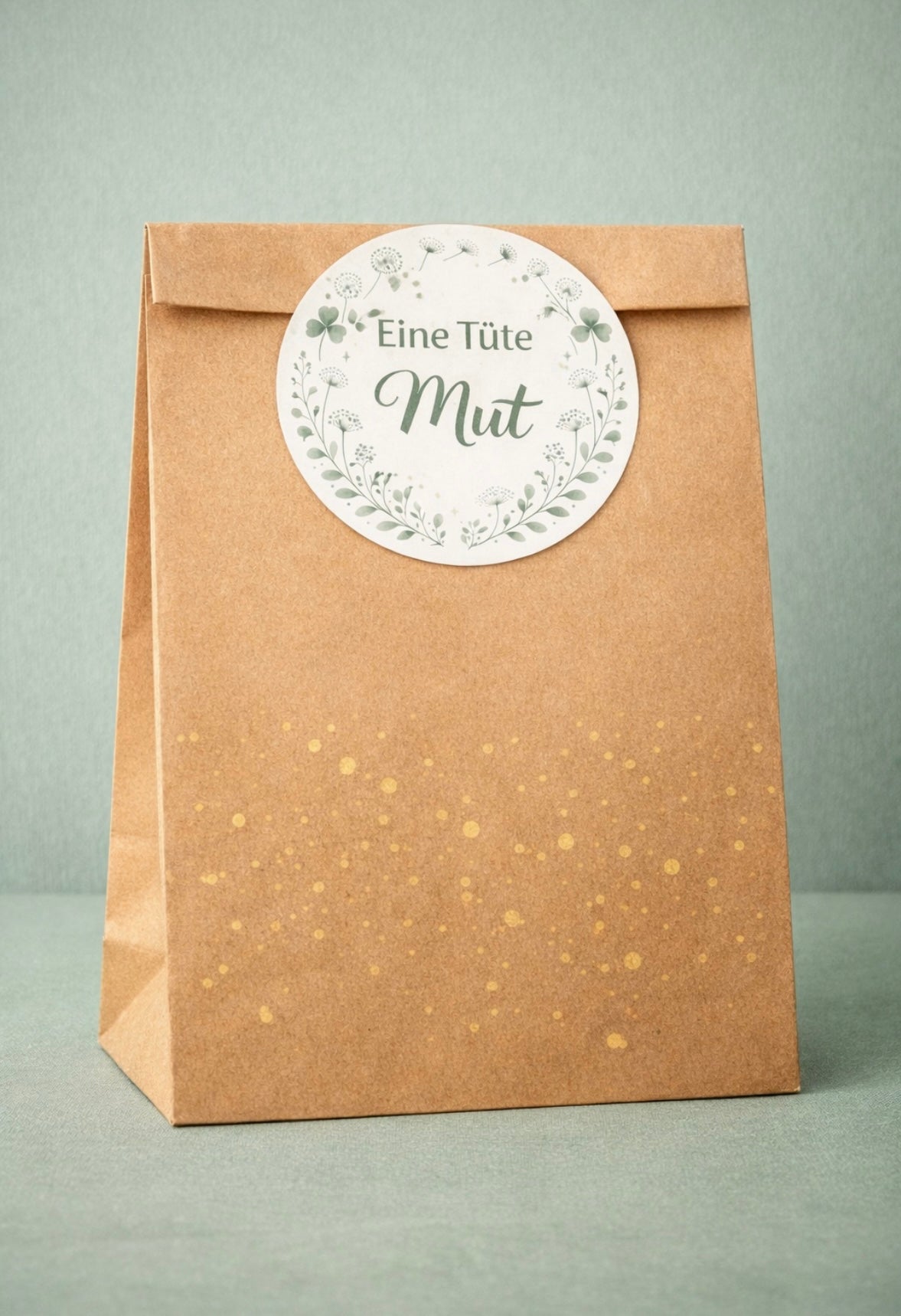 Eine Tüte Mut, eine kleine Aufmerksamkeit, die sagt: Ich denk an dich.
