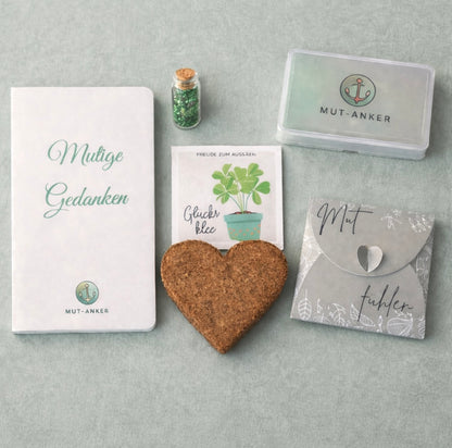 Eine Tüte Mut, eine kleine Aufmerksamkeit, die sagt: Ich denk an dich.