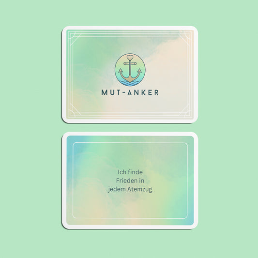 💙 Affirmationskarten – Tägliche Mutmacher für herausfordernde Zeiten